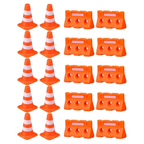 80pcs orange mini traffic - 80pcs,