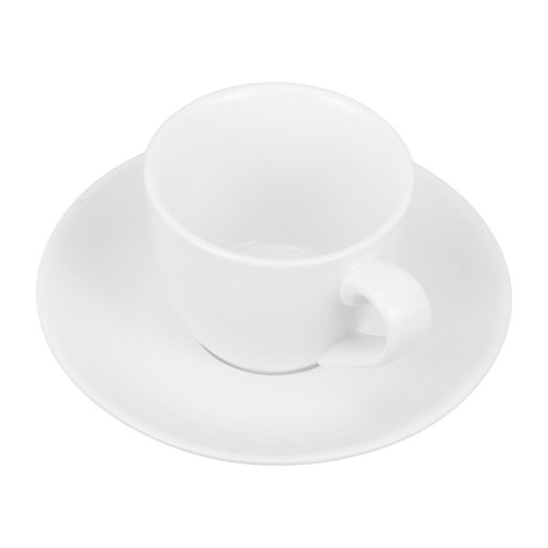 Set coffee cup - saucer, simple