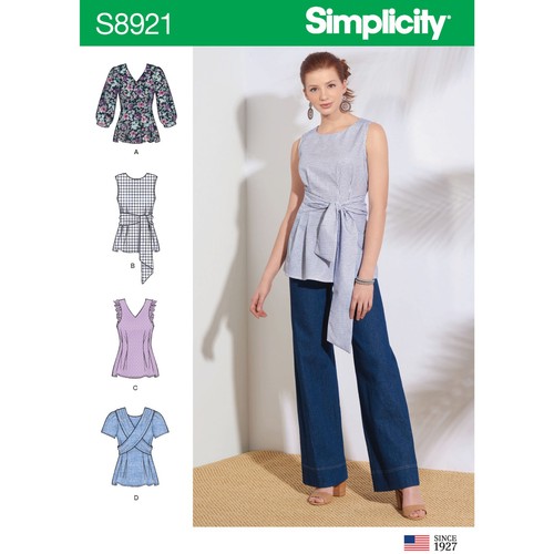 Simplicity 8921 sewing pattern - sewing,