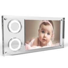 Acrylic 6 x 4 Picture Frame 2 Coin Display Holder – UK Coins