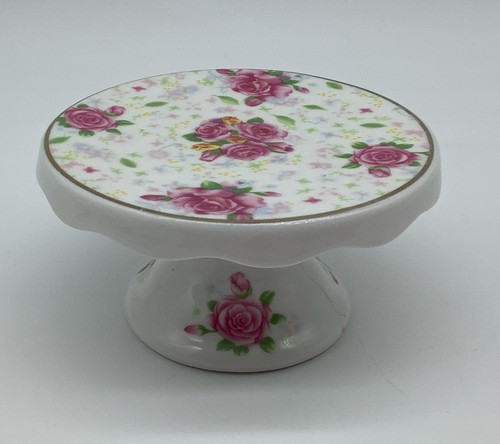 Floral cupcake stand candle - floral,