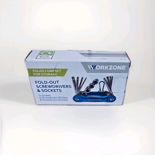 Workzone fold out screwdrivers - workzone,