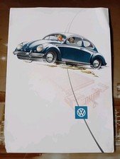 VW Oval Beetle Sales Brochure 1953 Volkswagen Spanish? text Bug kafer Cox 