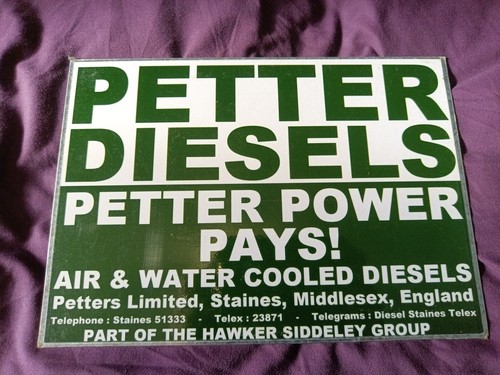 Petter diesel stationary - petter,