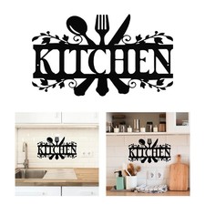 Kitchen Metal Sign 14 x 8.7 Inches Light Weight Country Farmhouse Decoration