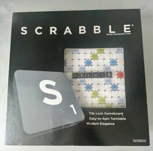 Mattel scrabble deluxe board - mattel,