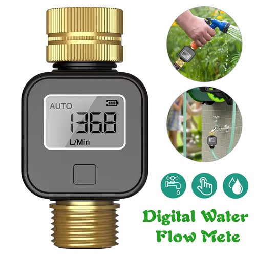 Digital water flow meter - water, ipx5