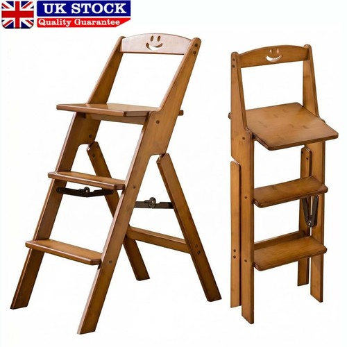 Folding step ladder chair - folding,