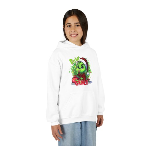 Baby grinch youth hoodie - baby,