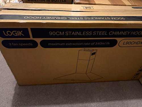 Logik l90chdx 90cm stainless - logik,