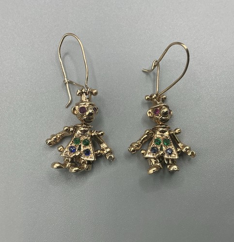 9ct yellow gold articulated