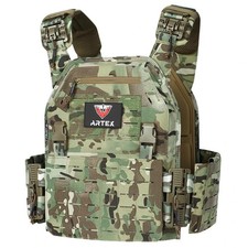 Ranger Green Plate Carrier Tactico Vest with Quick Release Security Molle Chalec