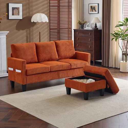 Shaped couch w - 68.5',