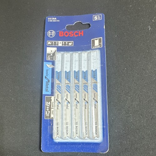 Bosch u118a hss shank jigsaw - hss,