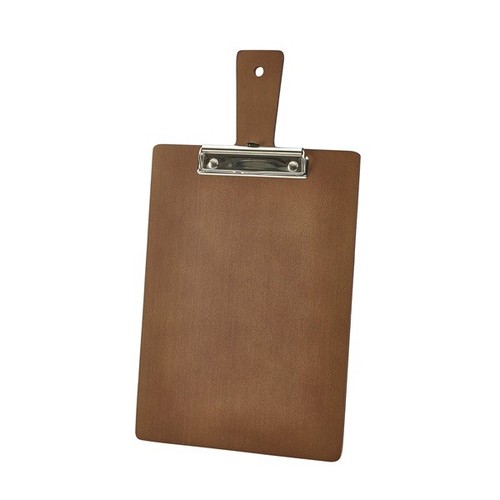 Wooden menu paddle - wooden, a4