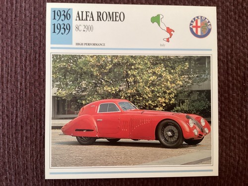 Alfa romeo 2900 - 8c, 2900,