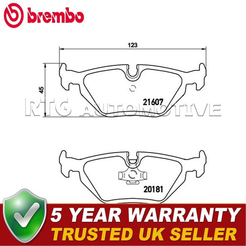 Brembo rear brake - brake, pads