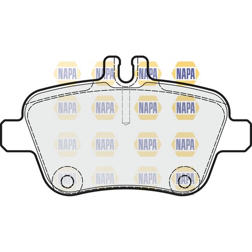 Brake pads set for mercedes - pads,