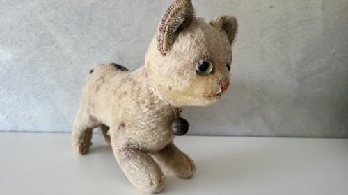 Steiff mohair antique kitten - steiff,