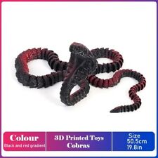 3D Printed Snake King-Cobra