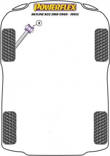 Powerflex complete front bush - complete,