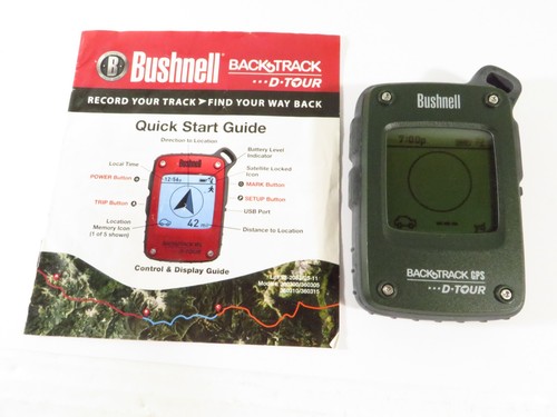 Bushnell backtrack gps tour - backtrack, d-tour
