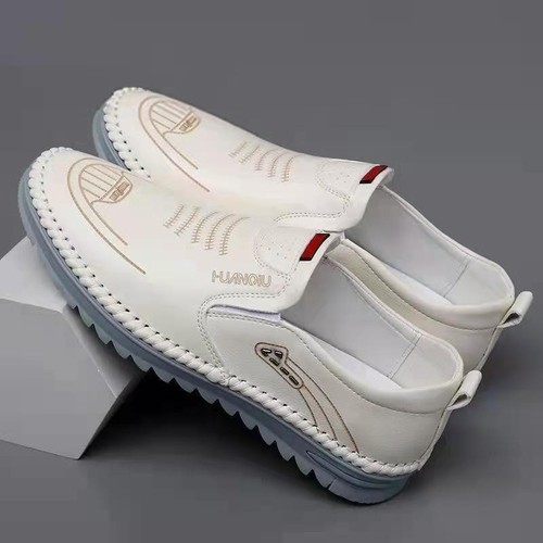 Mens leather shoes slip - mens,