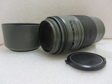 Olive Green Sigma AF-APO 70-210mm 1:3.5-4.5 Lens A-Mount + Hood for Sony/Minolta