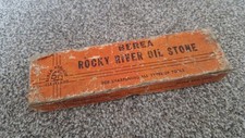 Vintage Berea Rocky River Oil Stone - For Sharpening All Types Of Tools