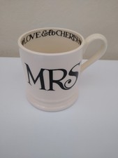 Emma Bridgewater Toast & Marmalade MRS half pint mug - has age crazing