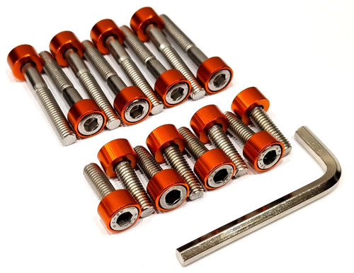 Stainless rocker cover bolts - rocker,