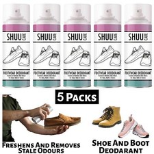 5x Shuu & Boot Deodorant Spray