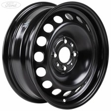 Genuine Ford KA Mk2 14" Steel Wheel 5.5x14 Single Black x1 08-15 1675240