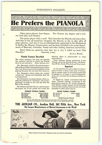 C1910 the aeolian - c1910, co