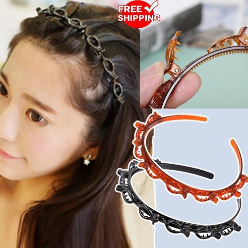 Hair clips bangs double - hair,