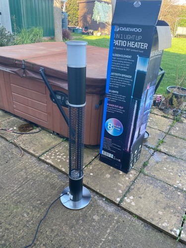 Daewoo patio heater - 3-in-1,