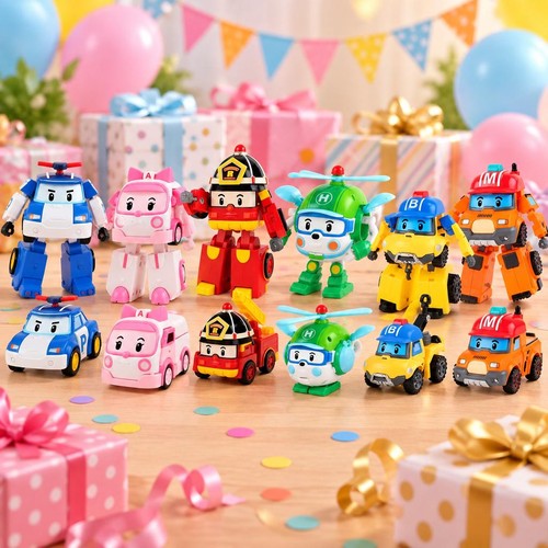 6style robocar toy poli - robocar,