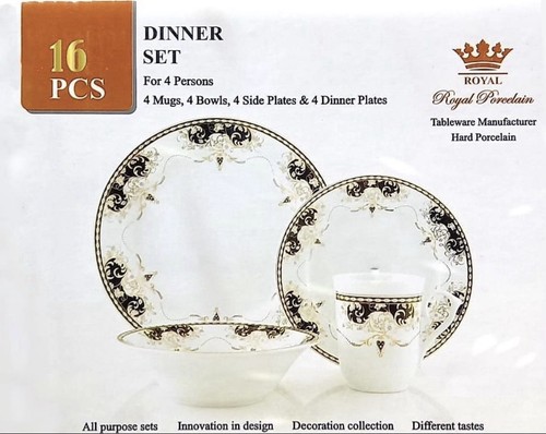 16pc victorion design dinner - 16pc,