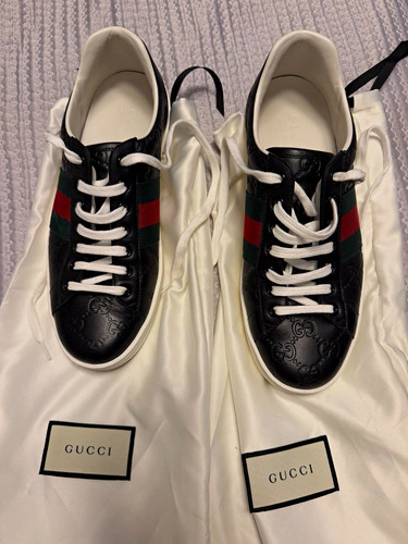 Gucci men low top trainers - gucci,