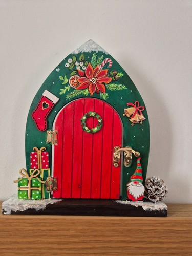 Fairy christmas door - christmas,