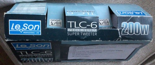 Pair audio son tlc 6 - son, tlc-6