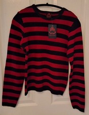 Death Kitty red/black Striped