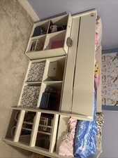 Dreams Tinsley White Mid Sleeper Bed Frame with Storage Drawers