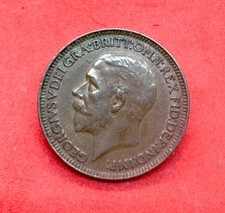 George V. 1932 AUNC Farthing A