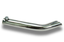 Vespa 150 Super Sprint VBC VLB Exhaust Tail Pipe Polished Stainless Steel 20mm