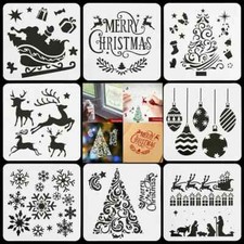 Layering Christmas Stencils