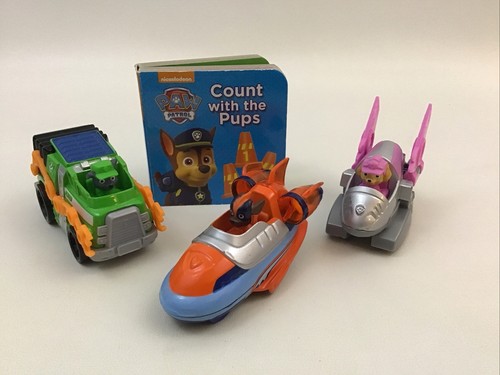 Paw patrol vehicles with - paw, board
