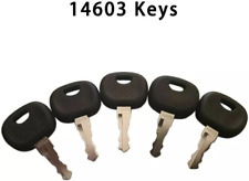 5Pcs 14603 Ignition Key Construction Machine Key for Mini Excavator Stacker
