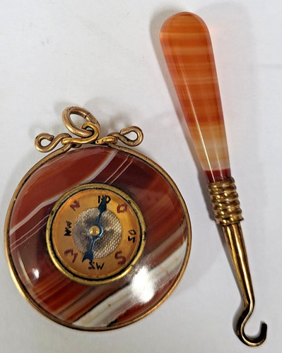 Antique banded agate - an,