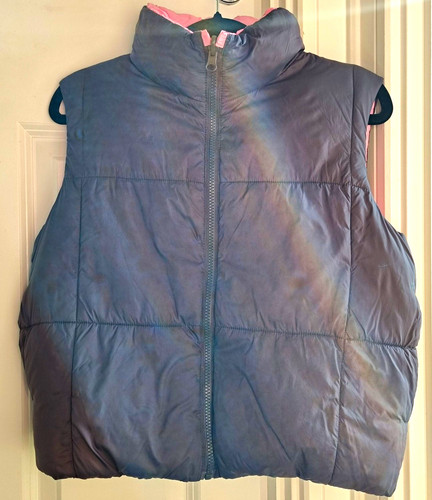 Reversible quilted puffer - reversible,